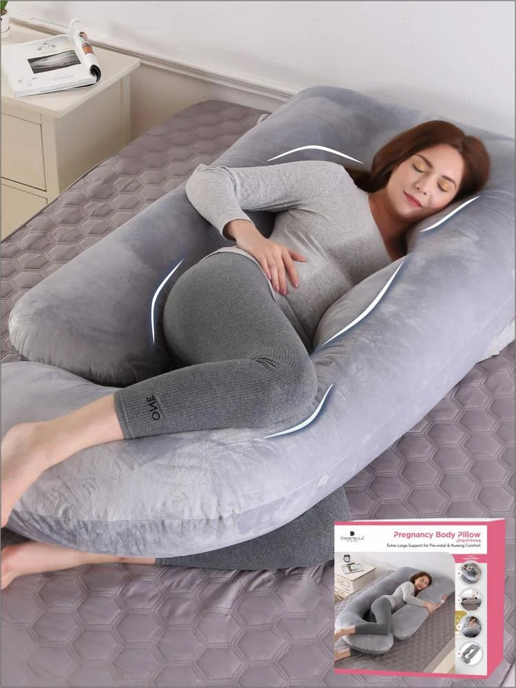 مخدة حوامل دونتيلا - رمادي فاتح