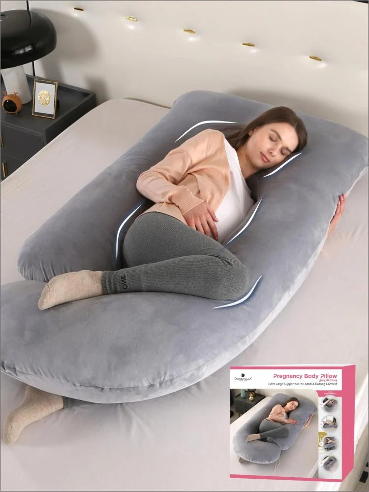 مخدة حوامل دونتيلا - رمادي غامق