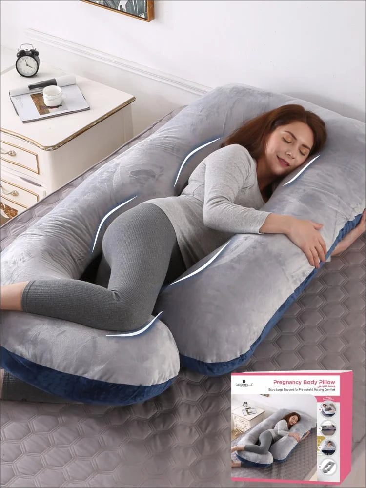 مخدة حوامل دونتيلا - رمادي/كحلي