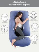 مخدة حوامل دونتيلا - ازرق