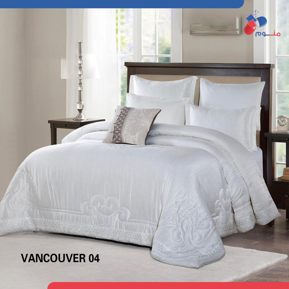 بكج الليلة دي غير - مفرش عرايس + مرتبة تطرية 20 سم + 2 منشفة + 2 روب حمام + 2 طقم سليبر + 4 مخدات + 4 واقي مخدة + واقي مرتبة