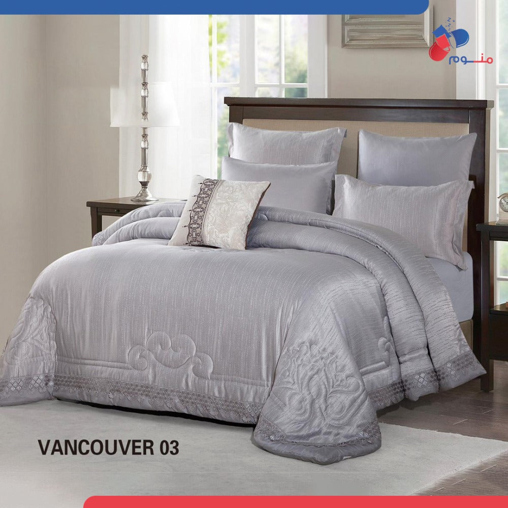 بكج الليلة دي غير - مفرش عرايس + مرتبة تطرية 20 سم + 2 منشفة + 2 روب حمام + 2 طقم سليبر + 4 مخدات + 4 واقي مخدة + واقي مرتبة