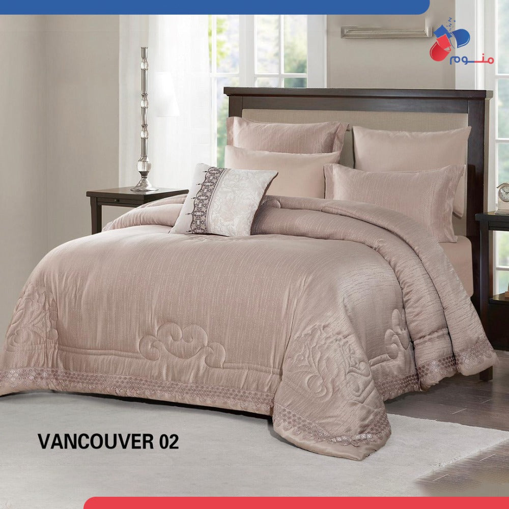 بكج الليلة دي غير - مفرش عرايس + مرتبة تطرية 20 سم + 2 منشفة + 2 روب حمام + 2 طقم سليبر + 4 مخدات + 4 واقي مخدة + واقي مرتبة